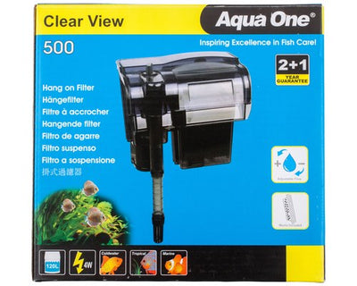CLEARVIEW 500 HANG ON FILTER 500 L/HR