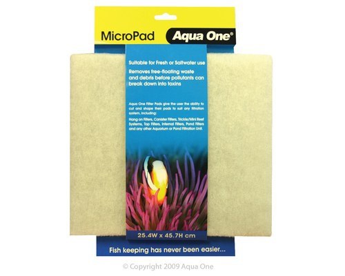 MICRO PAD - SELF CUT FILTER PAD 25.4 W X 45.7CM H