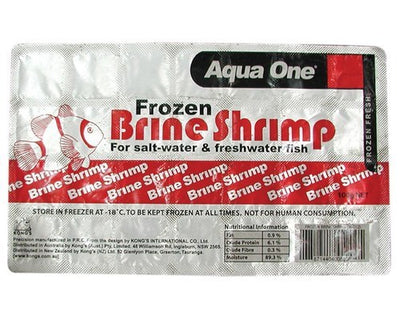 BRINE SHRIMP 100G (PUNCH OUT PACK)~