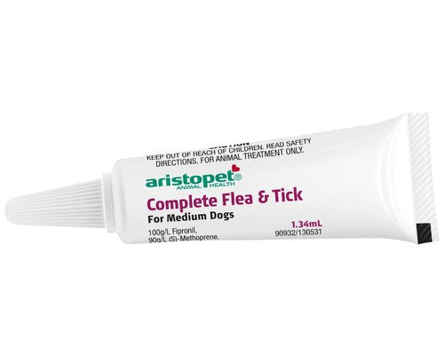 Aristopet Complete Flea & Tick for Medium Dogs (10-20kg) - 6 Pack