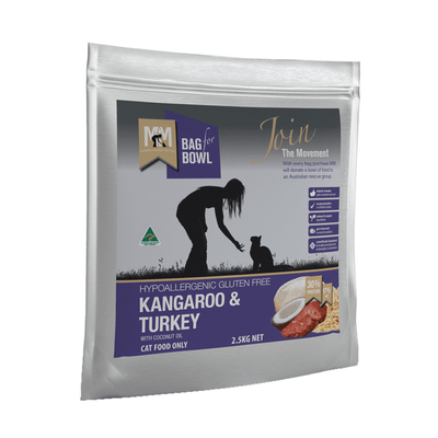 Dry Cat Food Adult Kangaroo And Turkey