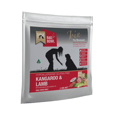 Dry Dog Food Adult Kangaroo And Lamb