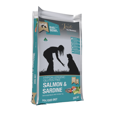 Dry Dog Food Adult Salmon And Sardine