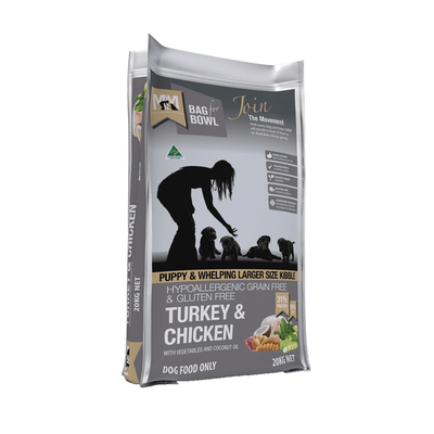 Grain Free Dry Dog Food Large Breed Puppy Turkey And Chicken
