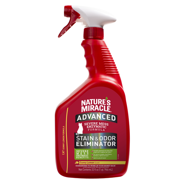 Advanced Formula Cat Stain And Odour Eliminator Sunny Lemon