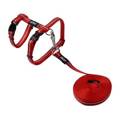 Alleycat Harness Lead Red