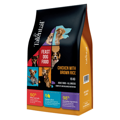 chicken with brown rice dry dog food