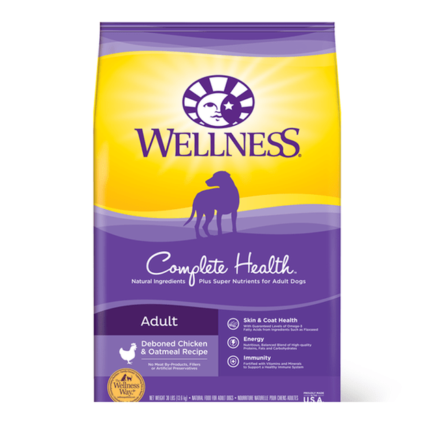 complete health deboned chicken and oatmeal recipe adult dry dog food