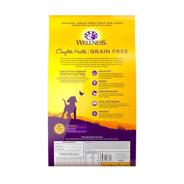 complete health grain free chicken and salmon meal puppy dry dog food