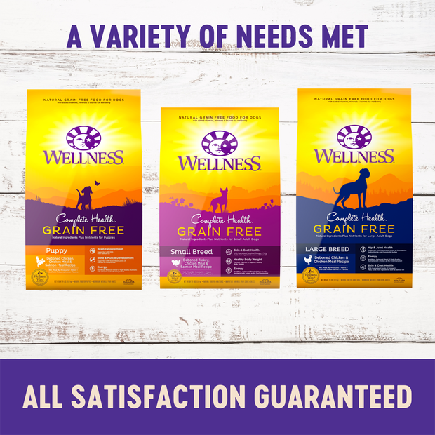 complete health grain free chicken and salmon meal puppy dry dog food