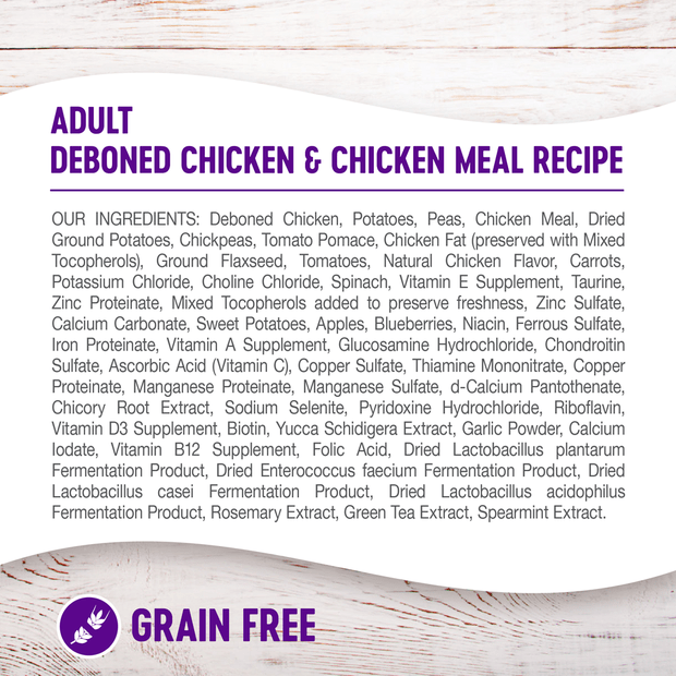 complete health grain free chicken meal adult dry dog food