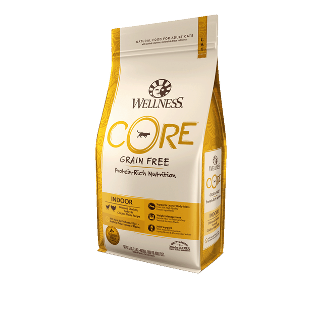 core grain free indoor chicken dry cat food