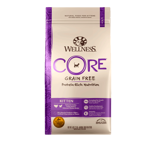 core grain free kitten dry cat food