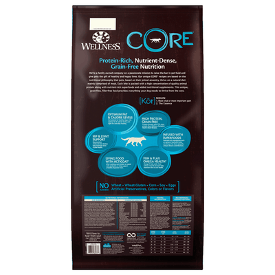 core grain free ocean formula dry dog food