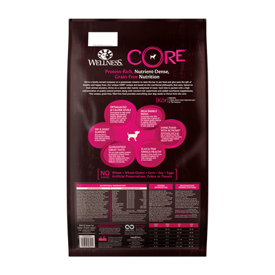 core grain free small breed original dry dog food