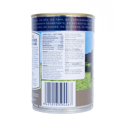 Peak Wet Dog Food Beef