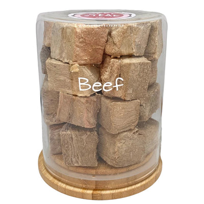 Freezy Paws Freeze Dried Human Grade Grass Fed Beef Steak Dog and Cat Treats 70g