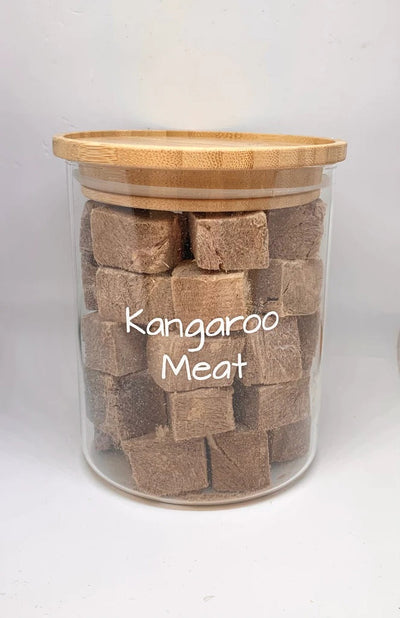 Freezy Paws Freeze Dried Human Grade Kangaroo Meat Dog and Cat Treats 80g