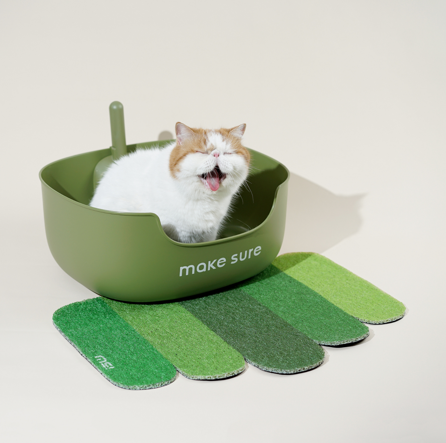 Makesure Open Cat Litter Tray Cat Litter Box