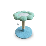 Blue Flower-Shaped Small Cat Tree