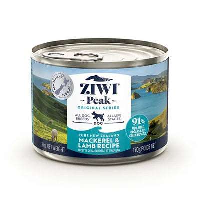 Mackerel & Lamb Adult Dog Food Can 170g x 12