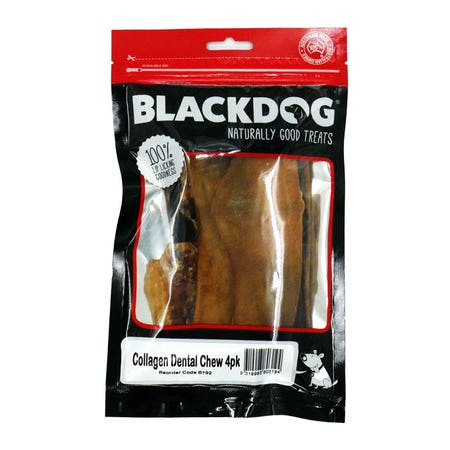 BLACKDOG Collagen Dental Chew Dog Treat 4PK