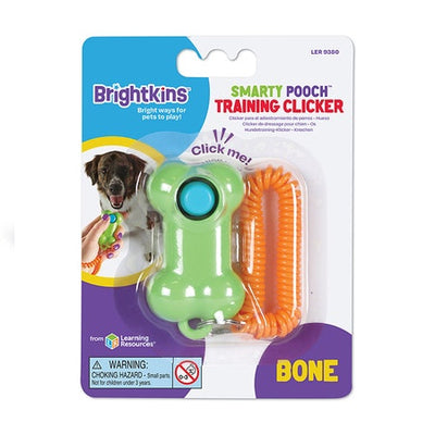 Brightkins Smarty Pooch Bone Dog Training Clicker