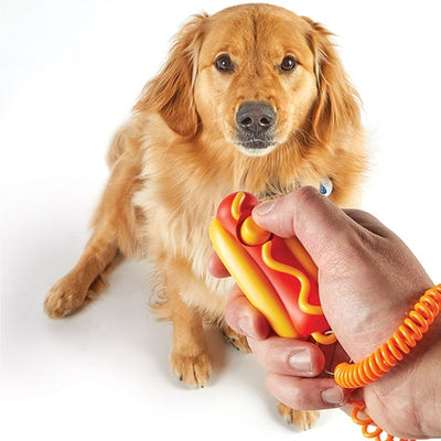 Brightkins Smarty Pooch Hot Dog Training Clicker