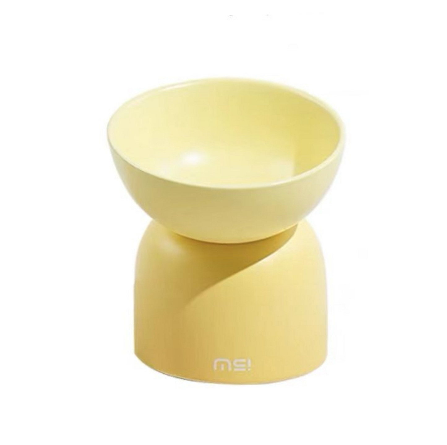 Makesure Sugar Bean Ceramic Double Pet Bowls For Cat and Small Dogs