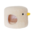 PURROOM Little Chicken Series- Enclosed Plush Pet Bed