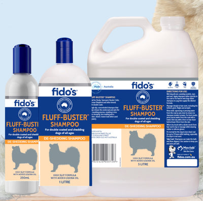 Fido's Fluff-Buster Shampoo 1L 5L Free soap Free postage