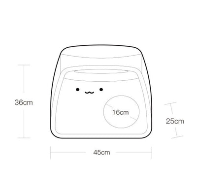 PURROOM Caramel Pudding-Shaped Cat Scratcher and Lounge - Dual-Entrance