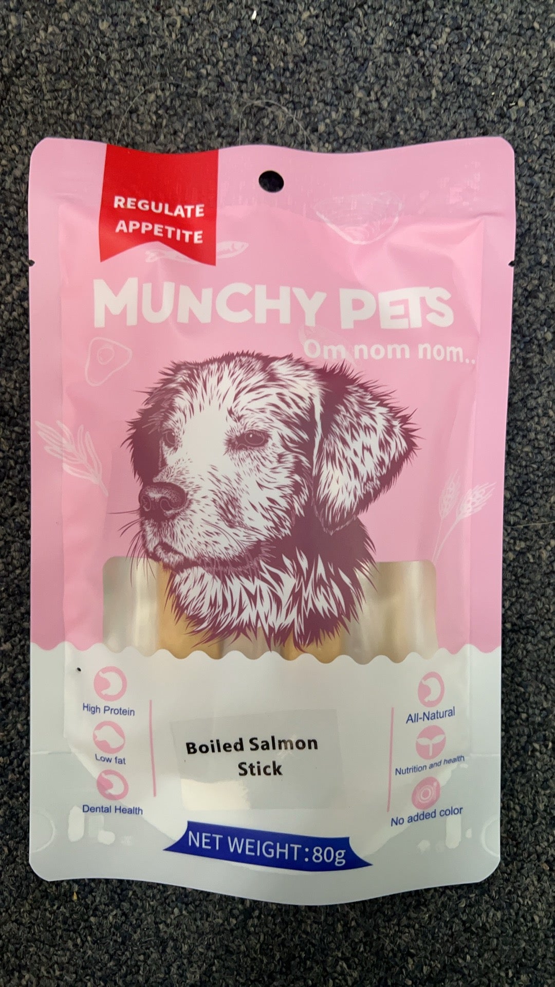 Munchy Pets (Boiled Salmon Stick)