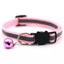 CAT Collar Reflective with Safety Release Breakaway Buckle Kitten Puppy Pet Bell