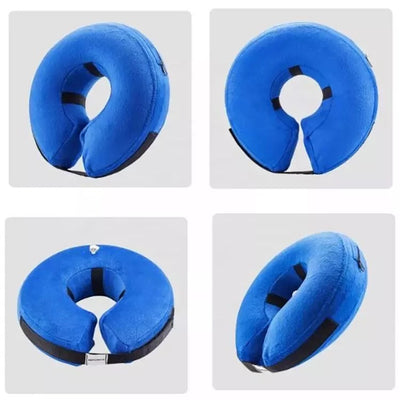 Pet Dog Inflatable Soft Healing Collar Cone Wound Medical Cat Protective Jackets