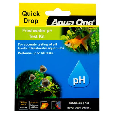 Aqua One Quick Drop Freshwater pH Test Kit