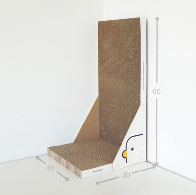PURROOM Little Chicken Series - Freestanding Large L-Shaped Cat Scratcher