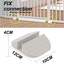 Adjustable Baby Pet Child Kid Safety Security Gate Stair Barrier Door Extension