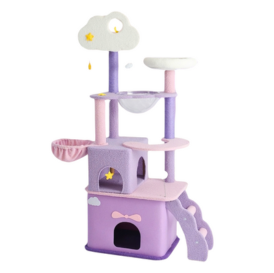 Fantasy Series Climbing Frame Cat Tree - Sparkling and cloudy