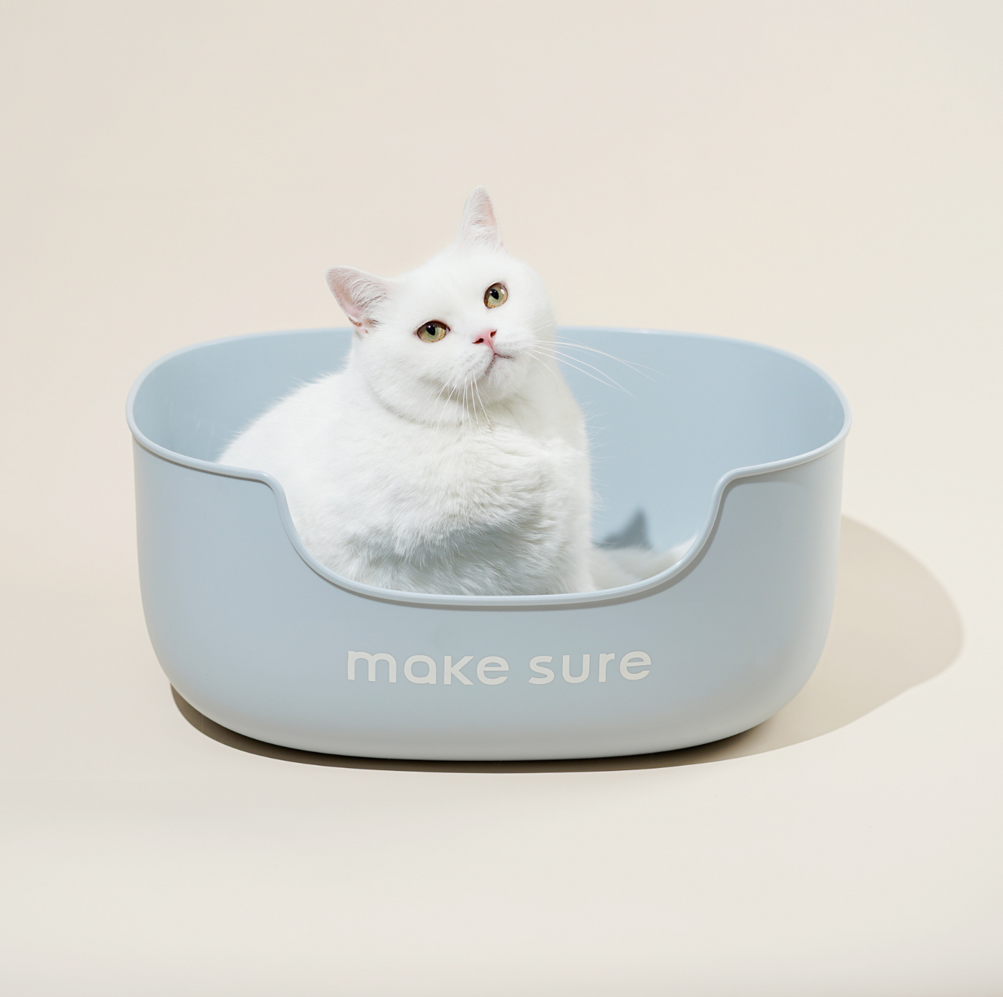 Makesure Open Cat Litter Tray Cat Litter Box