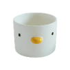 PURROOM Little Chicken Flat Ceramic Cat Bowls and Dog Bowls