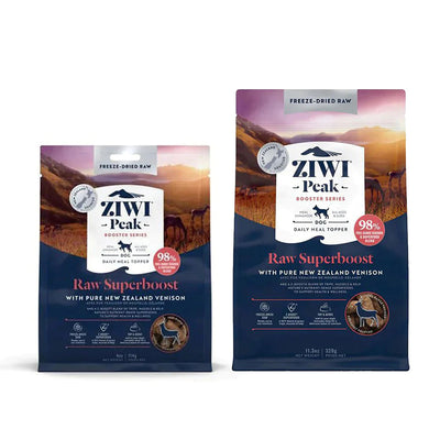 ZIWI Peak Raw Superboost with Venison Freeze-Dried Dog Food