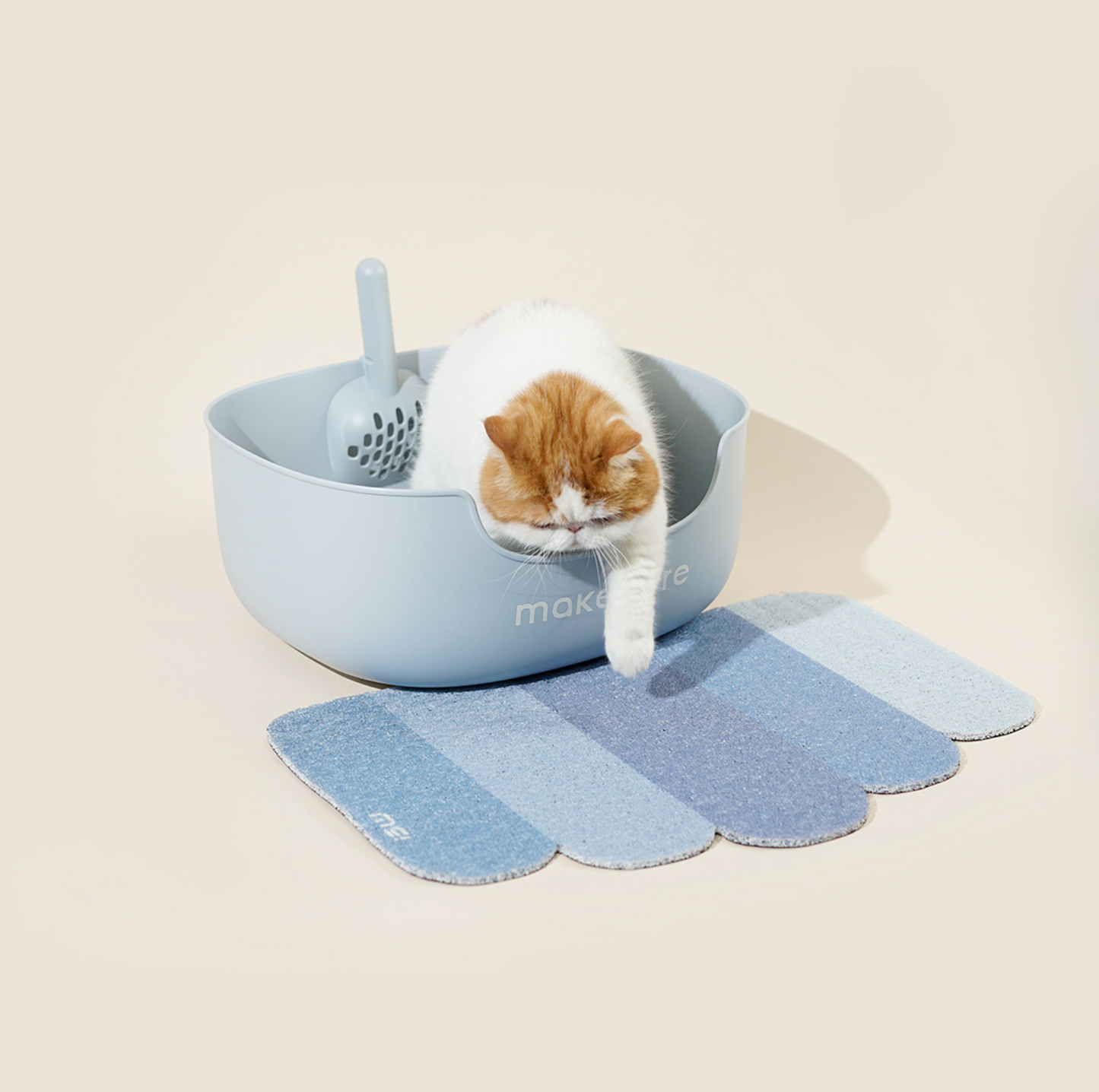 Makesure Open Cat Litter Tray Cat Litter Box