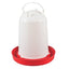 RED & WHITE DRINKERS AND FEEDERS