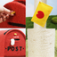 Cute Mailbox Sisal Cat Scratching Post Tree with Interactive Window