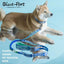 Pet Dog Lead,Shock Absorbing Dog Rope Leash ReflecAnti Pull Dog Leash AU Blueport