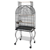 61cm Dome Open Top Parrot Cage with Stand(Pay the postage yourself)