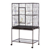 Deluxe Bird Flight Cage with Stand(Pay the postage yourself)