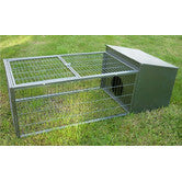 Small Animal Metal Lawn Hutch