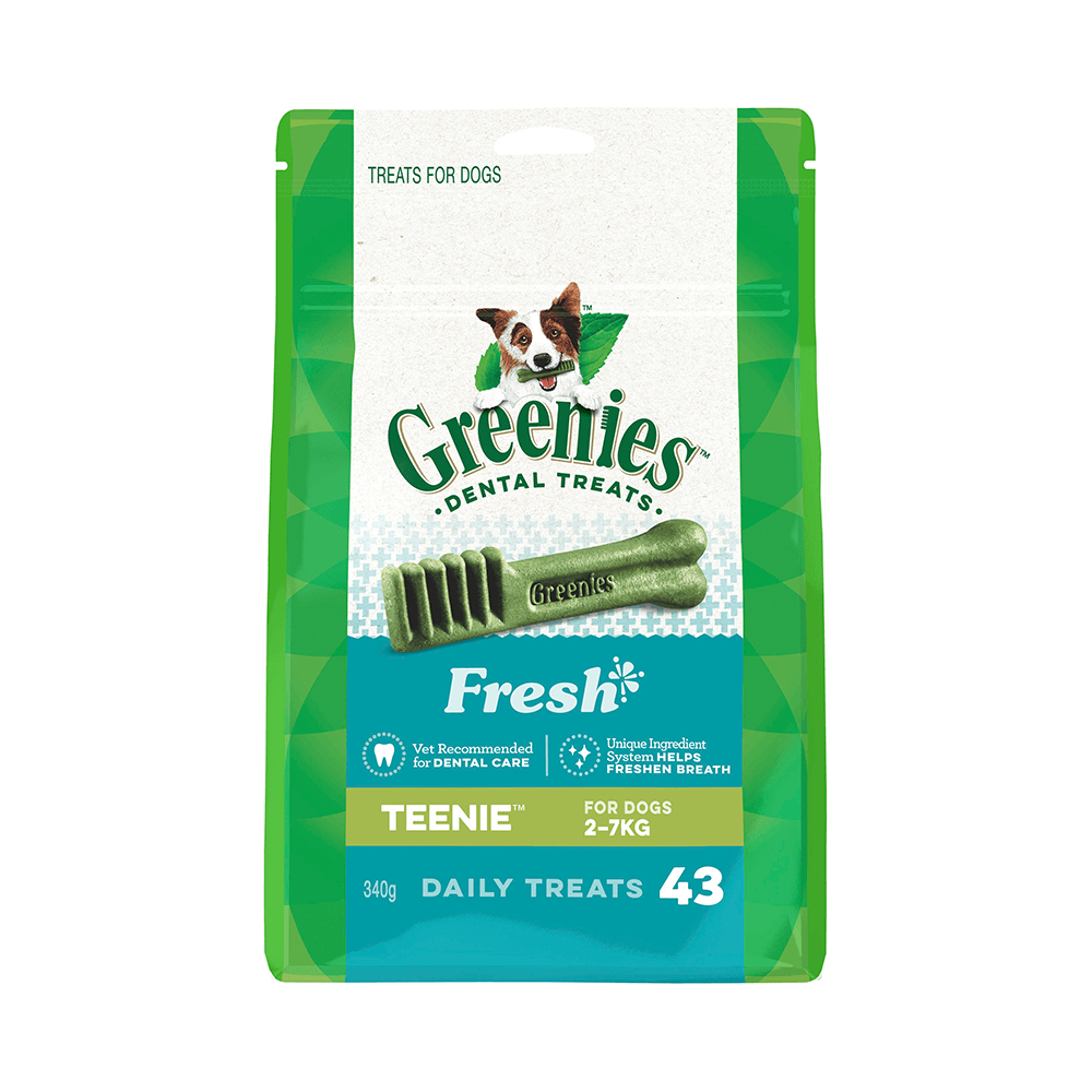 Greenies Fresh Teenie Dog Dental Treats 43 Pieces